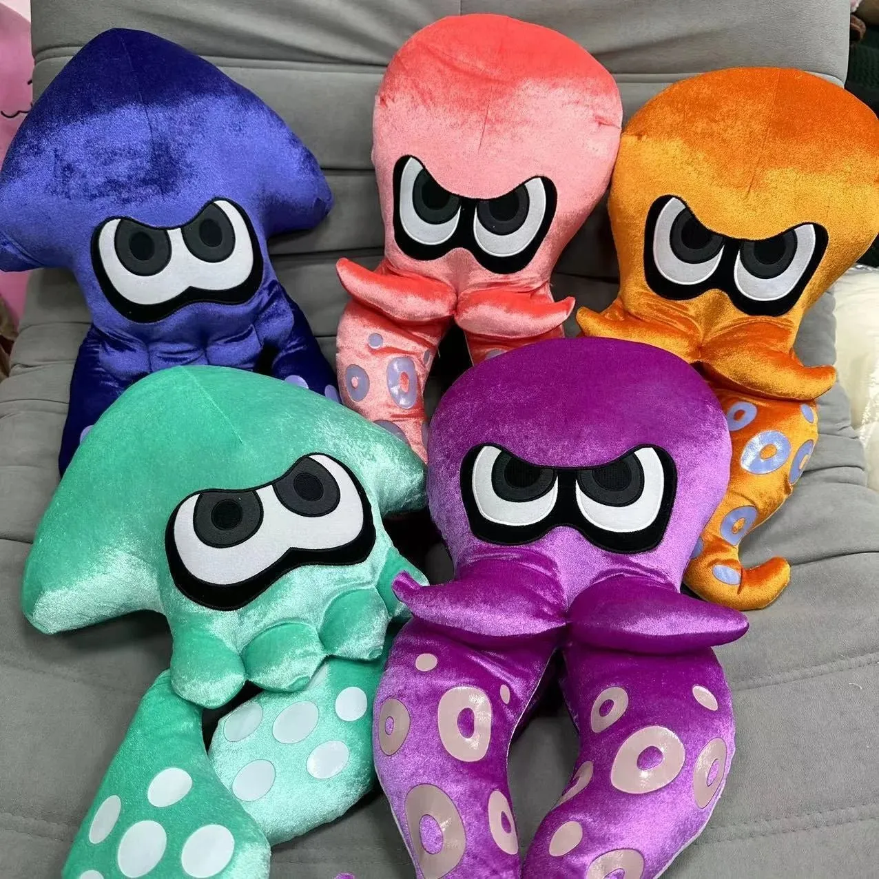 50cm Splatoon Inkling Plush, Throw Pillow, Animal Octopus Doll, Soft and Stuffed