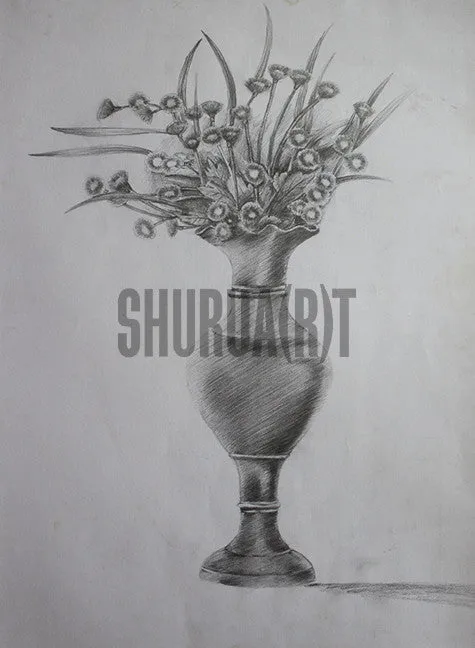 A Vase with Flowers