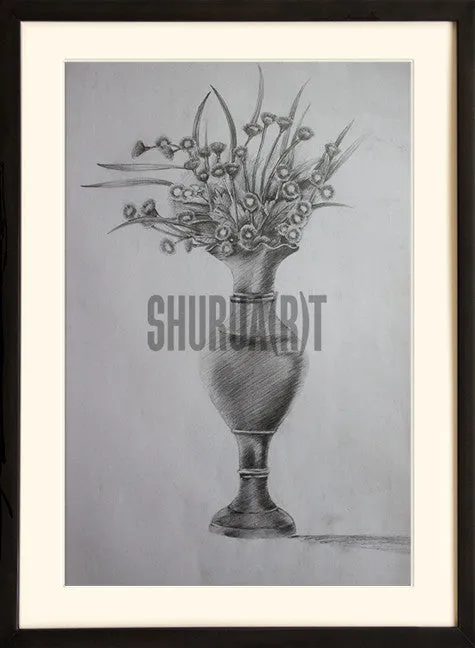 A Vase with Flowers