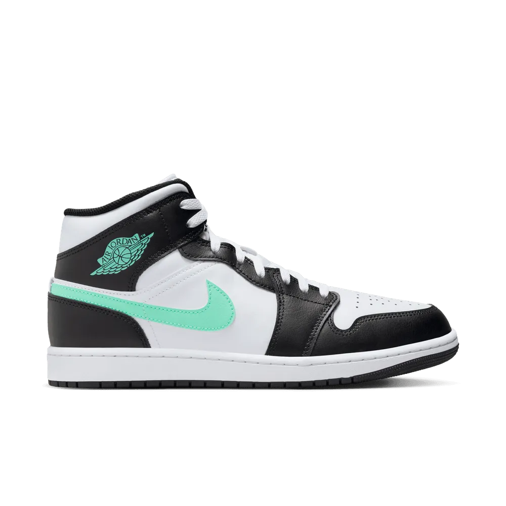 Air Jordan 1 Mid Green Glow