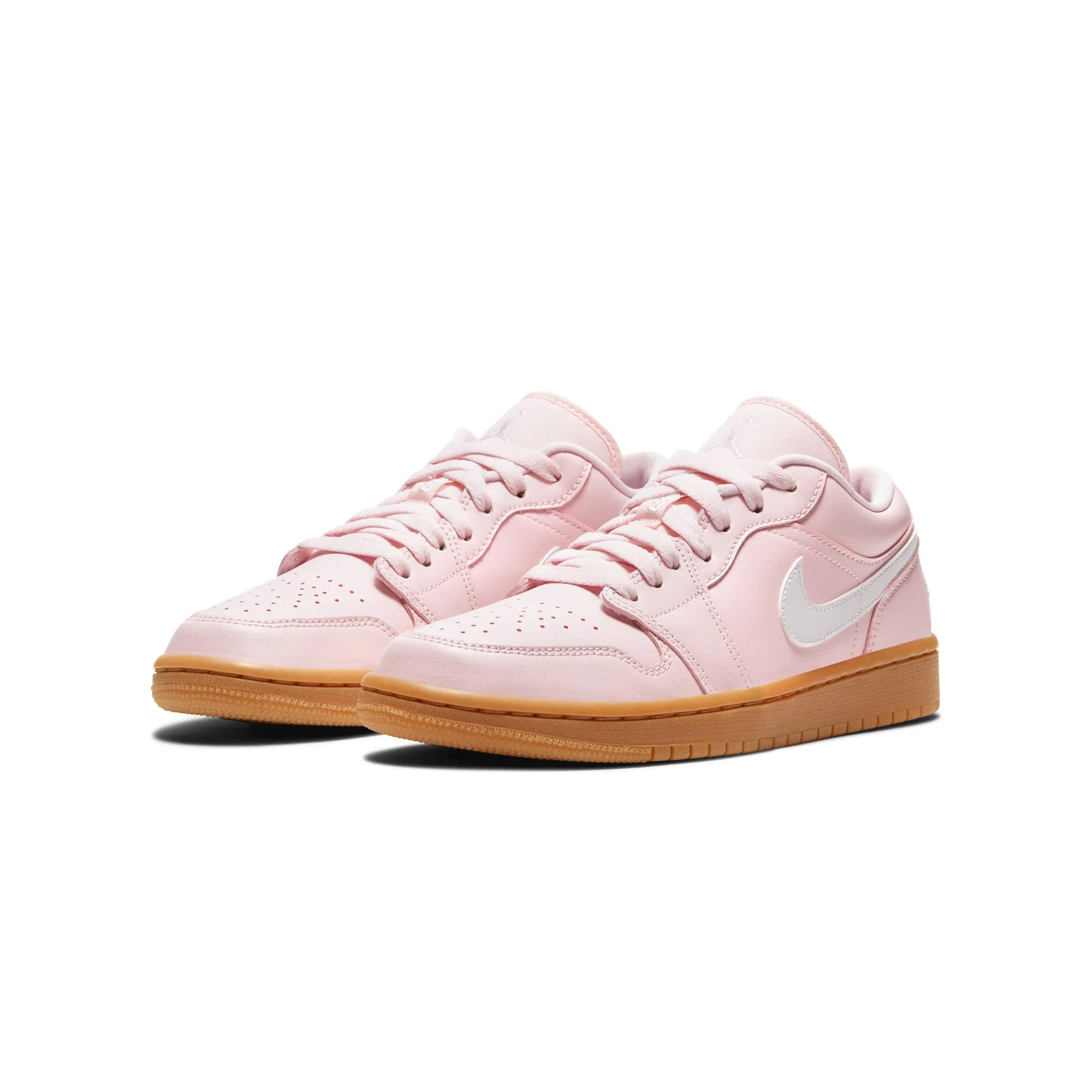 Air Jordan 1 Women's Low Shoes 'Arctic Pink/White-Gum Light Brown'