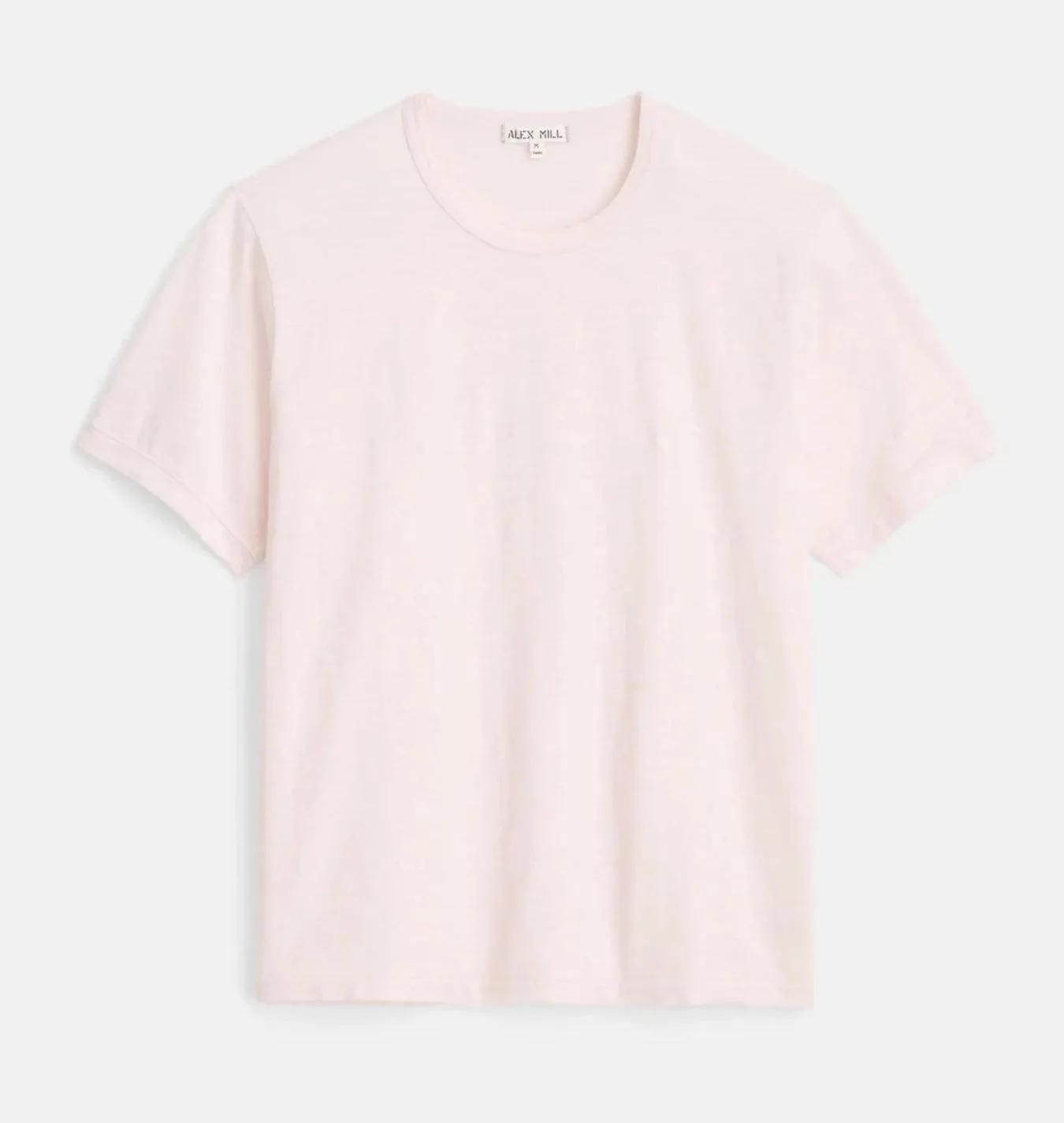 Alex Mill - Standard T Shirt in Slub Cotton in Rose Water