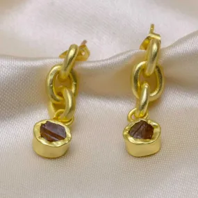 All About You Citrine Earrings