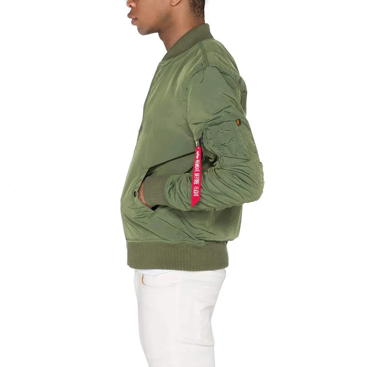 Alpha Industries MA-1 TT Flight Jacket Sage Green