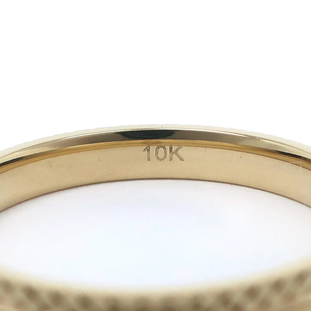 AVALANCHE Ring K10 yellow gold gold mens Used Authentic