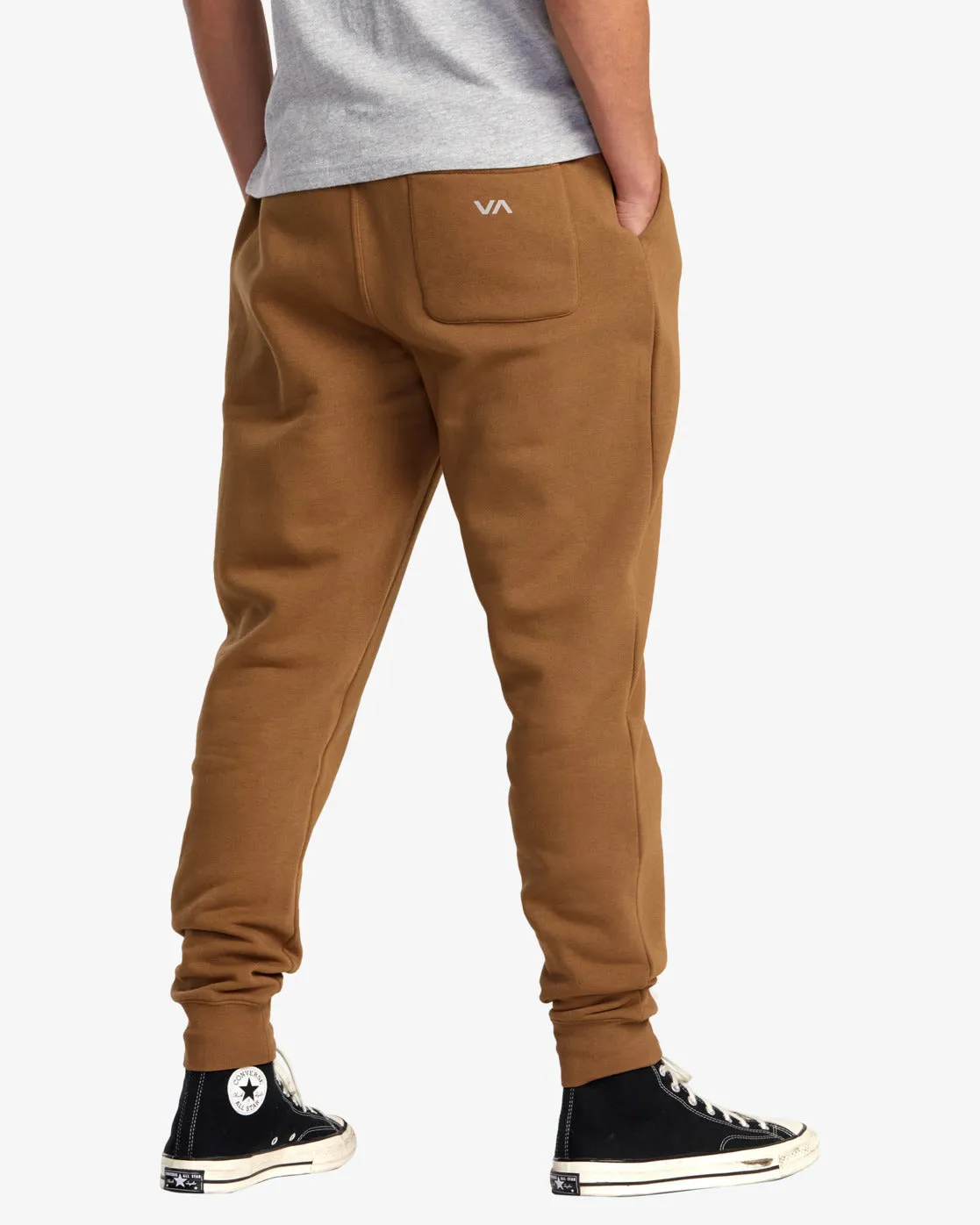 Big RVCA Sweatpants - Rawhide