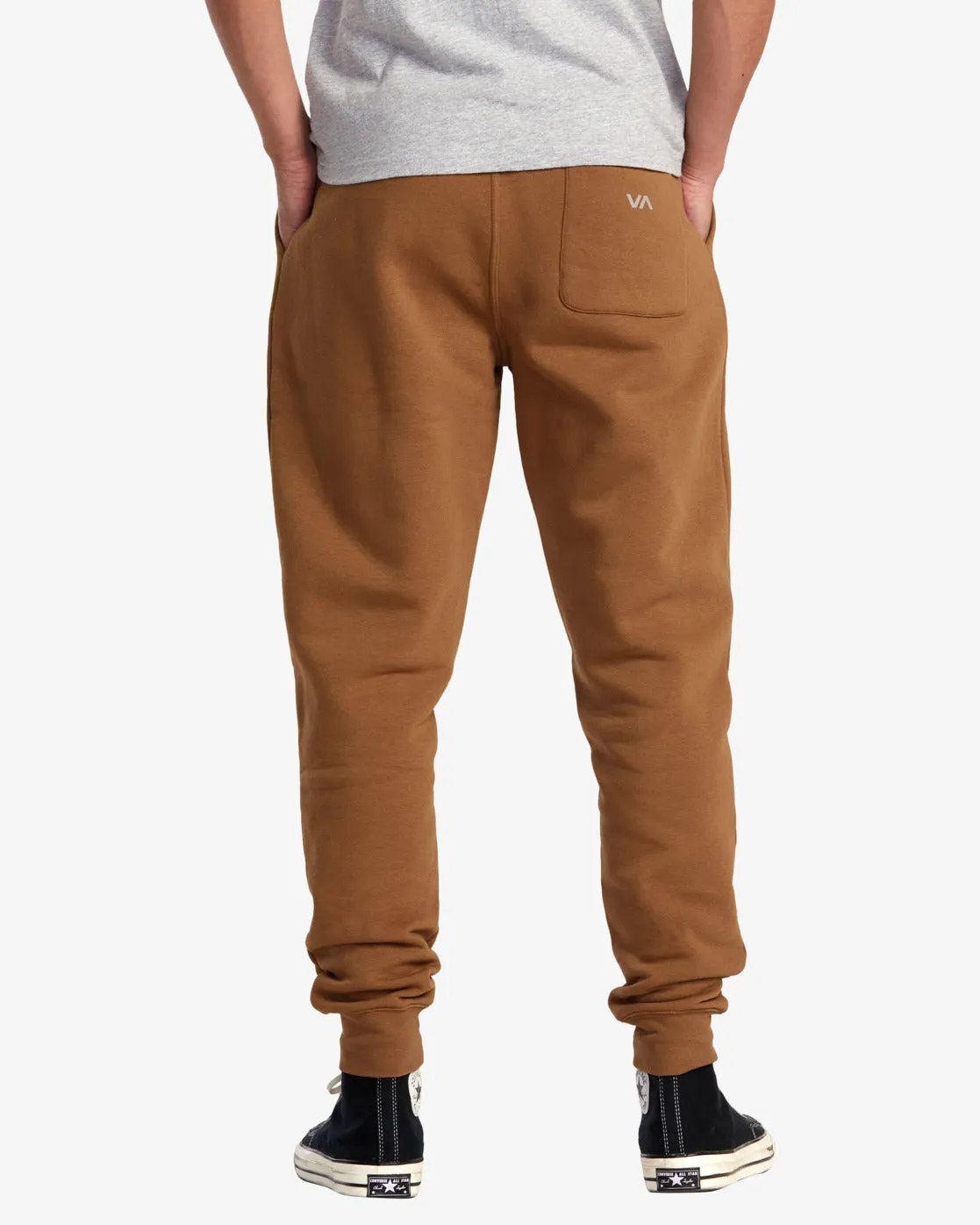 Big RVCA Sweatpants - Rawhide