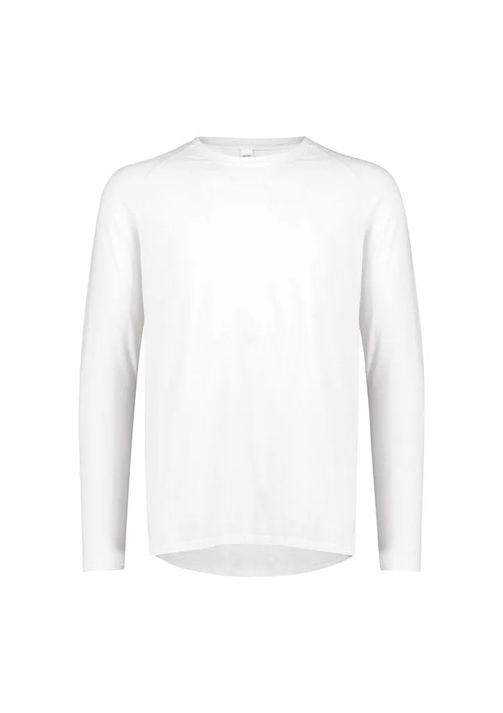 Biz Care Performance Men's Cotton Long Sleeve Tee CT247ML