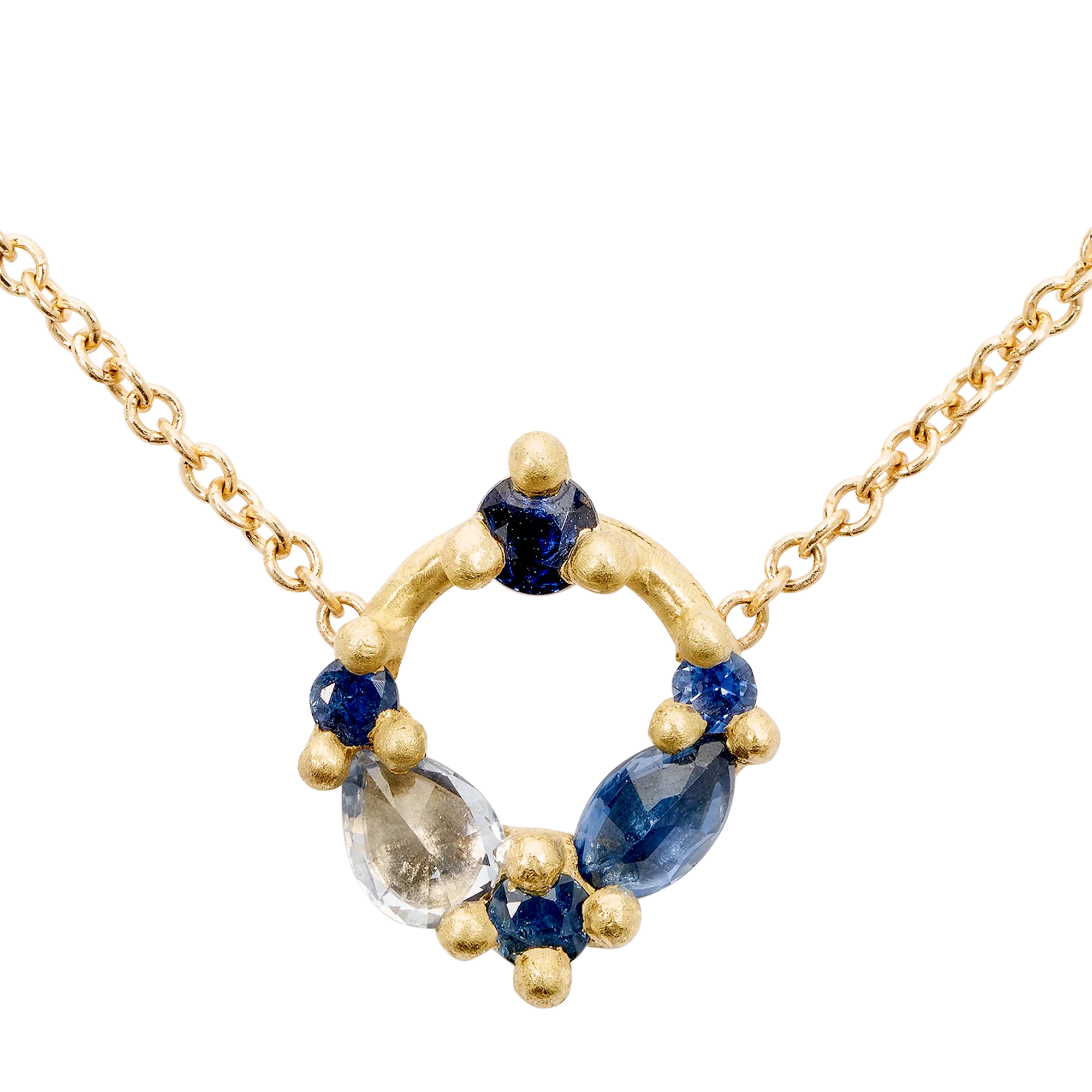 Blue Des Gouttes Necklace - 11702