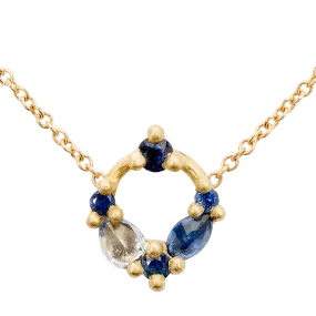 Blue Des Gouttes Necklace - 11702