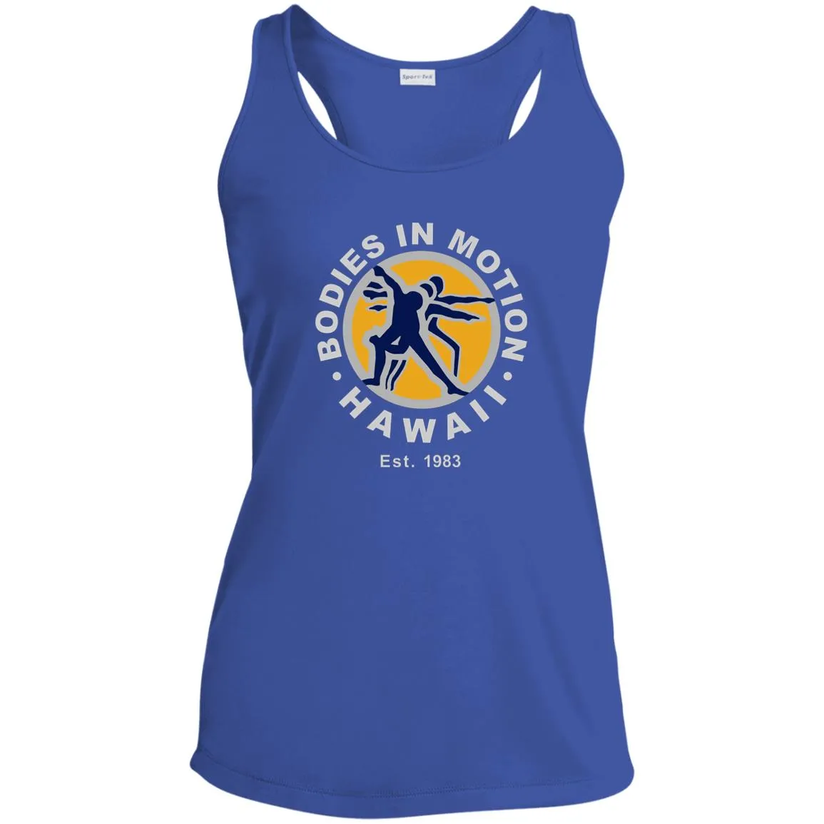 Bodies in Motion  Ladies' Performance Racerback Tank