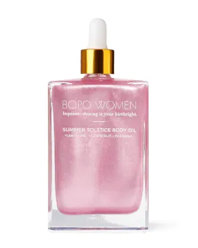 BOPO Summer Solstice Body Oil PINK SHIMMER