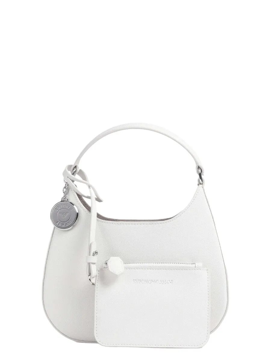 Borsa hobo a mano in pelle riciclata granata  Capsule Collection