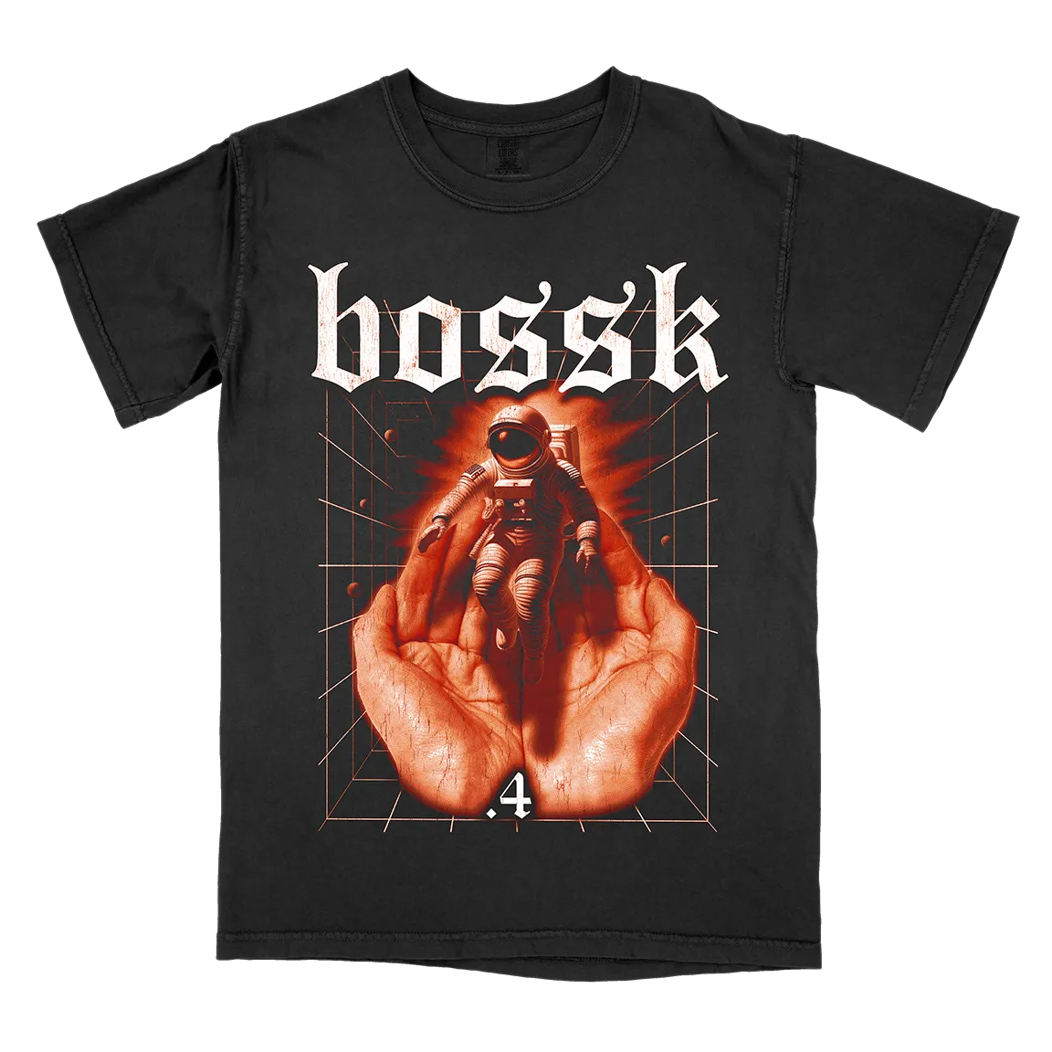 Bossk "Astronaut 4" Premium Black T-Shirt