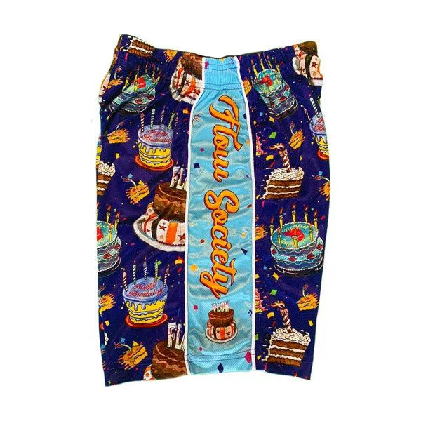 Boys Birthday Cake Short