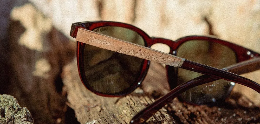 CAMP Eyewear Topo - Smokey Bear Edition - Clay | Walnut