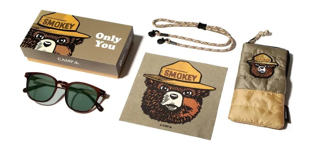 CAMP Eyewear Topo - Smokey Bear Edition - Clay | Walnut