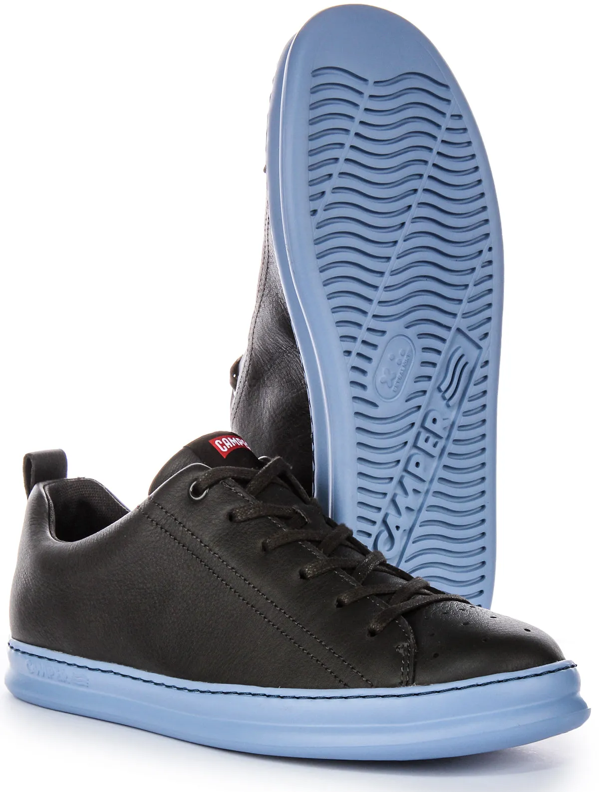 Camper Runner M In Black Blue Trainers