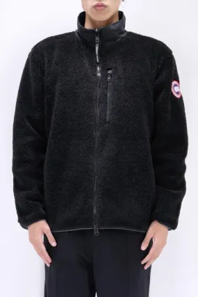 Canada Goose Mens Knit Full Zip Kelowna  - Black