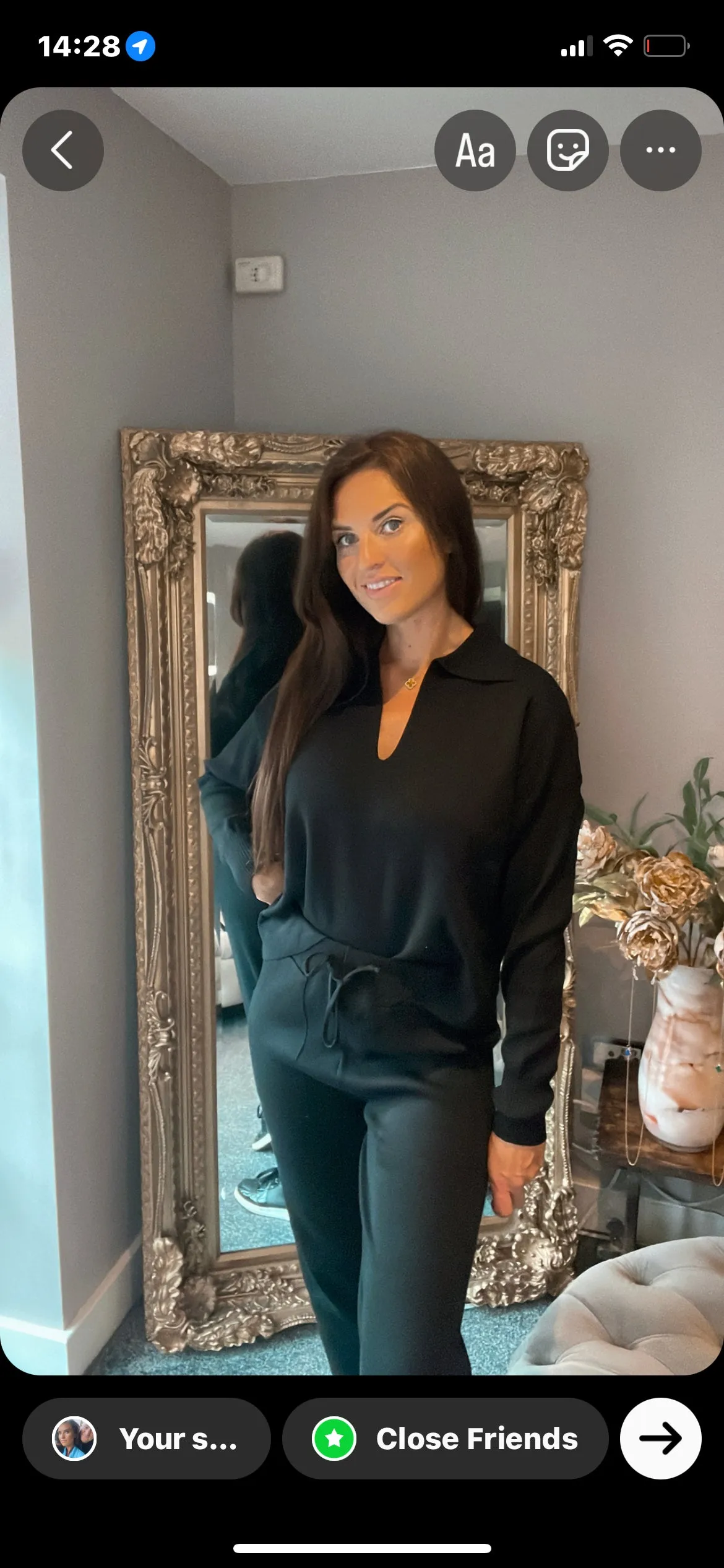 Cece Black Tracksuit