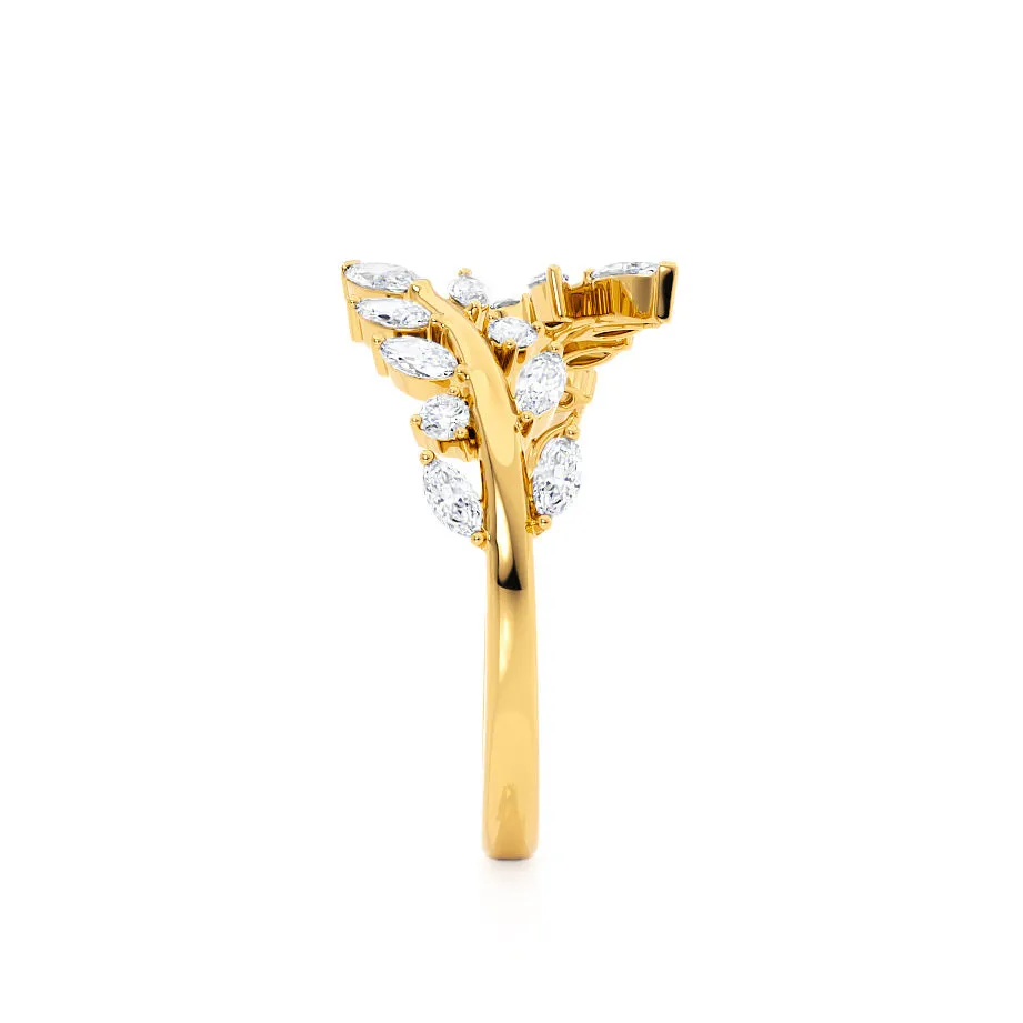 CELIA - Lab Diamond Statement Eternity 18k Yellow Gold