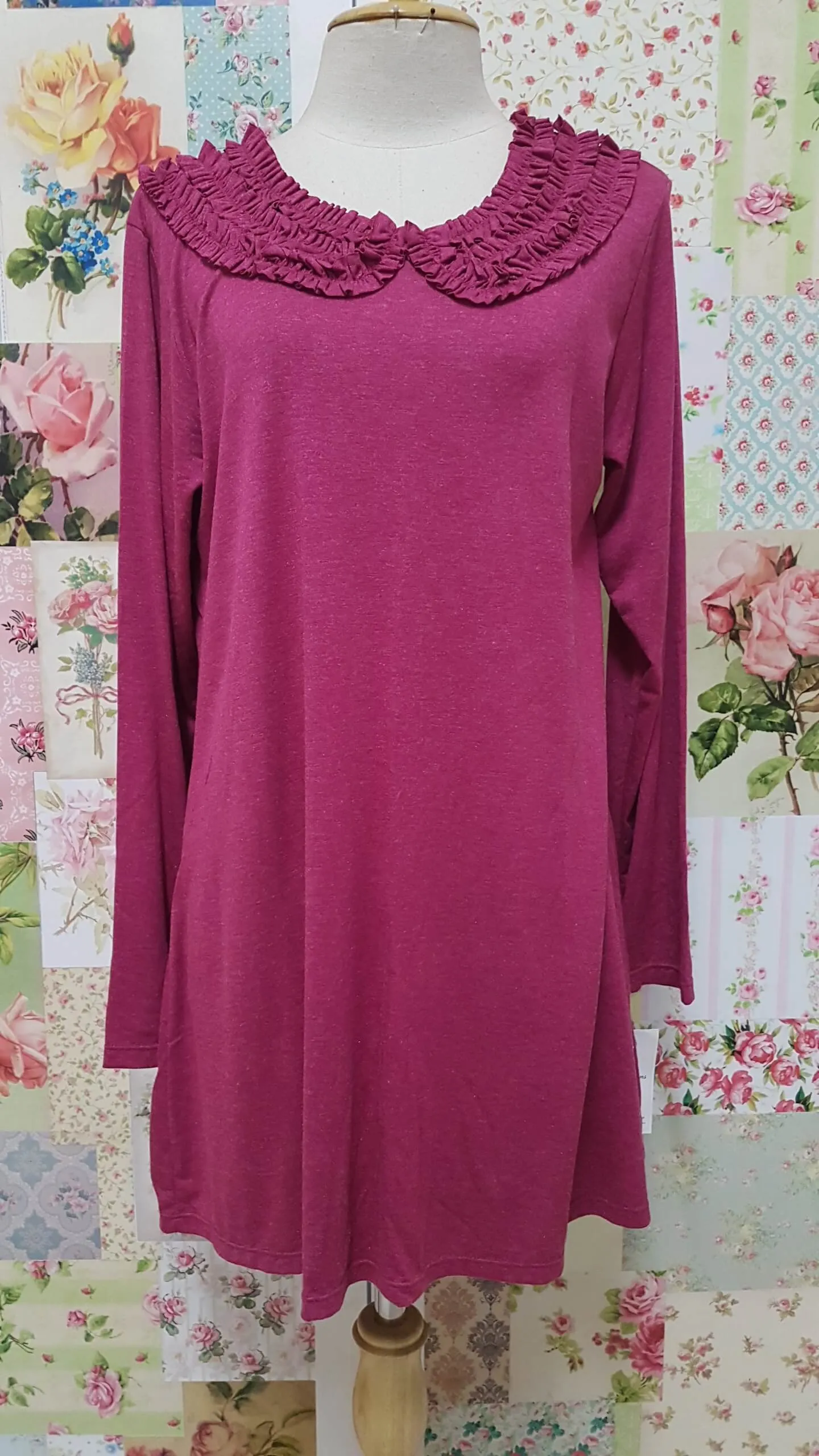 Cerise Pink Top BK044