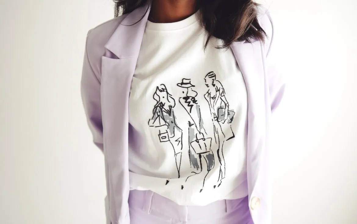 Chic in the City Tee (White)