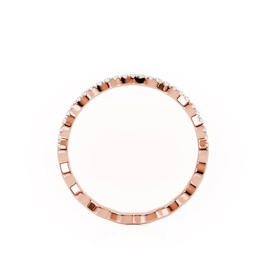 CHICAGO - Lab Diamond Statement Eternity 18k Rose Gold