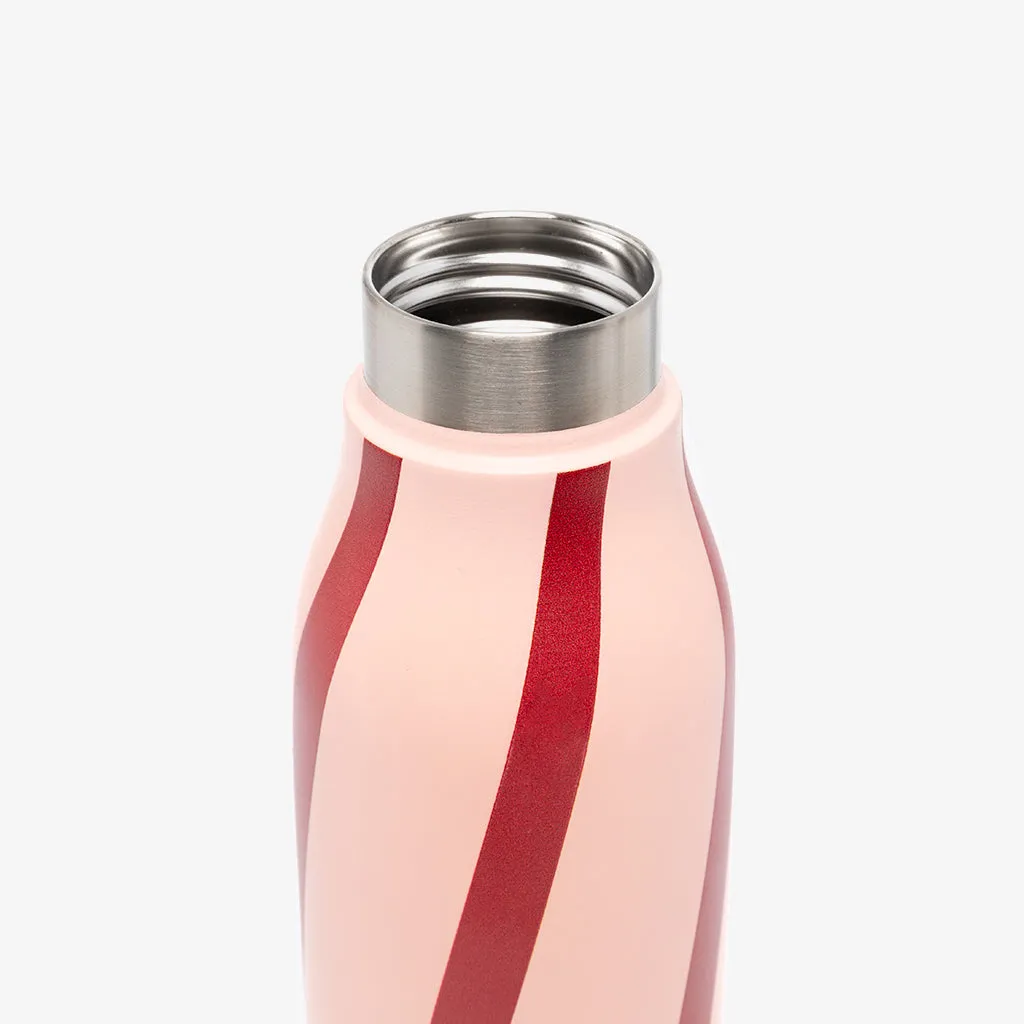 Circus Bottle Striped Peach