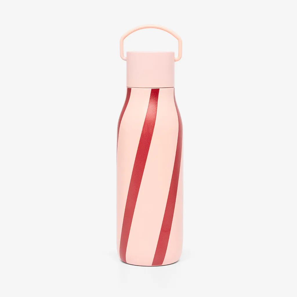 Circus Bottle Striped Peach