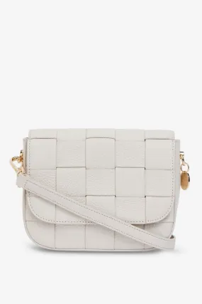 Clara Weave Crossbody - Chalk