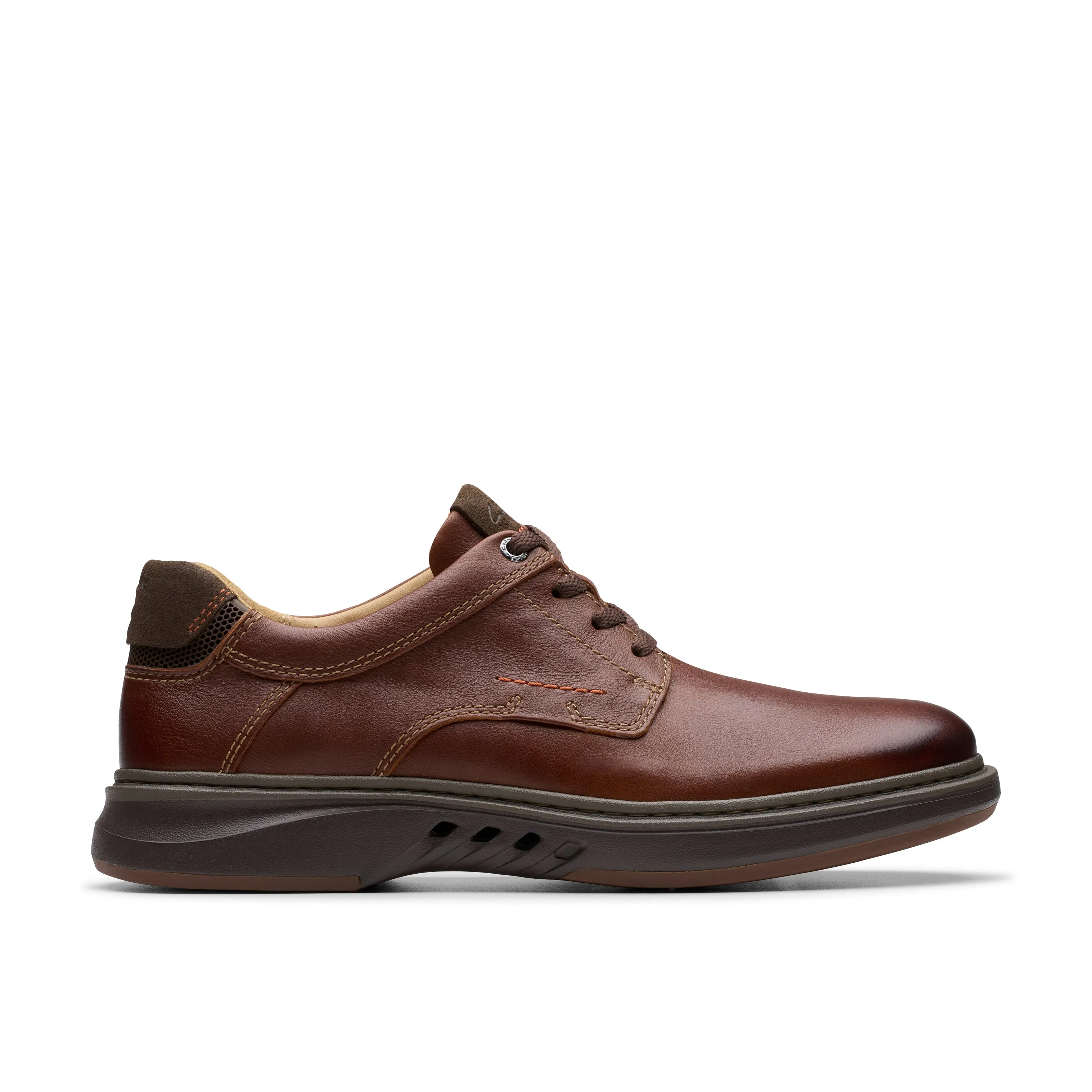 Clarks Un Briley Pace Tan Leather - Wide Width