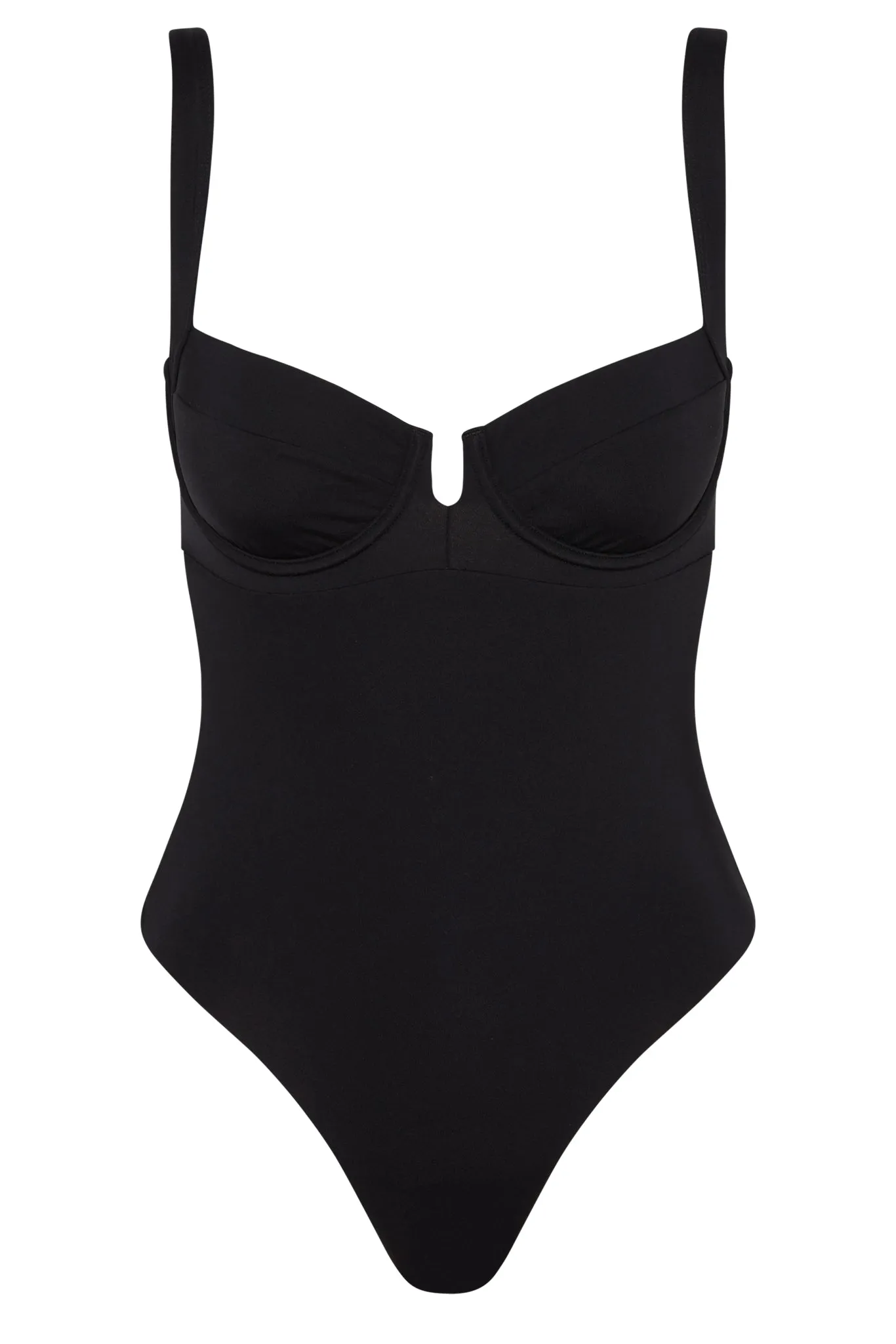 Clovelly One Piece Long - Black