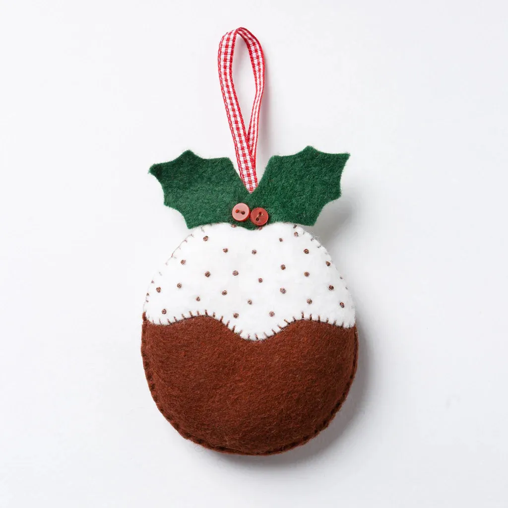 Corinne Lapierre - Felt Craft Mini Kit Christmas Pudding