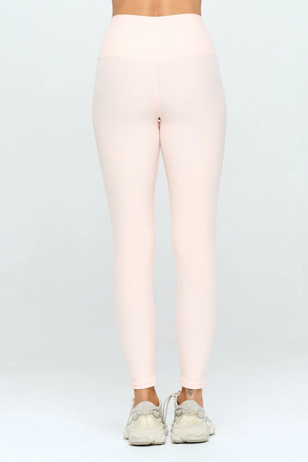 Cristina - Peach Cross Over 7/8 Legging (High-Waist) - LIMITED EDITION