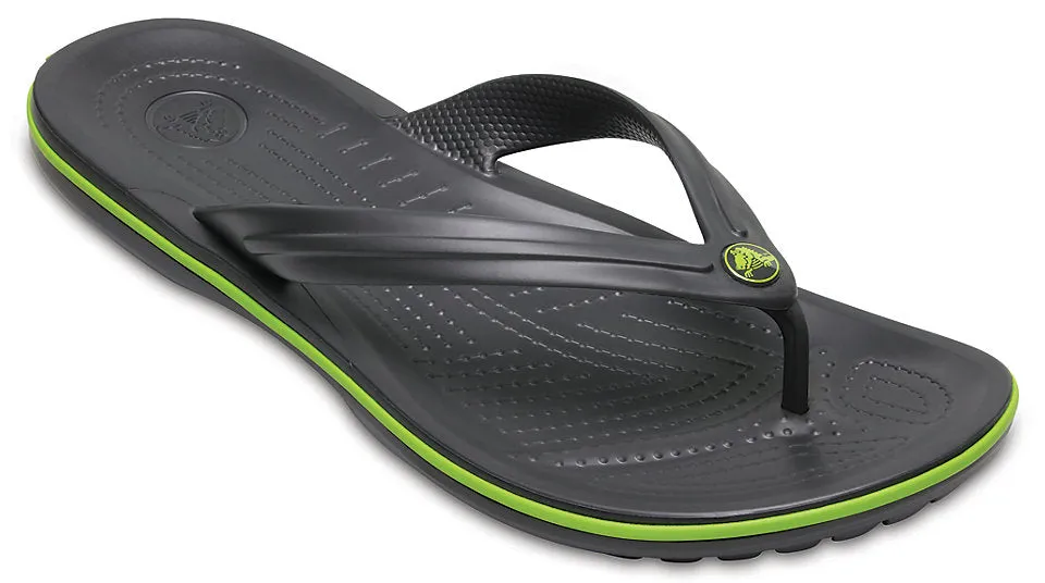 Crocs Crocband Flip Graphite Volt Green