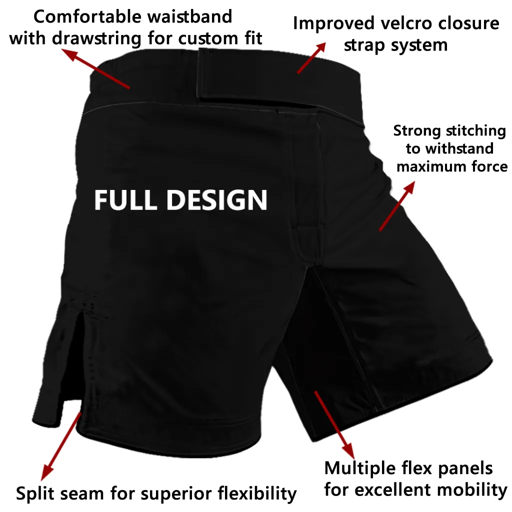 Custom Hybrid BJJ/MMA Shorts