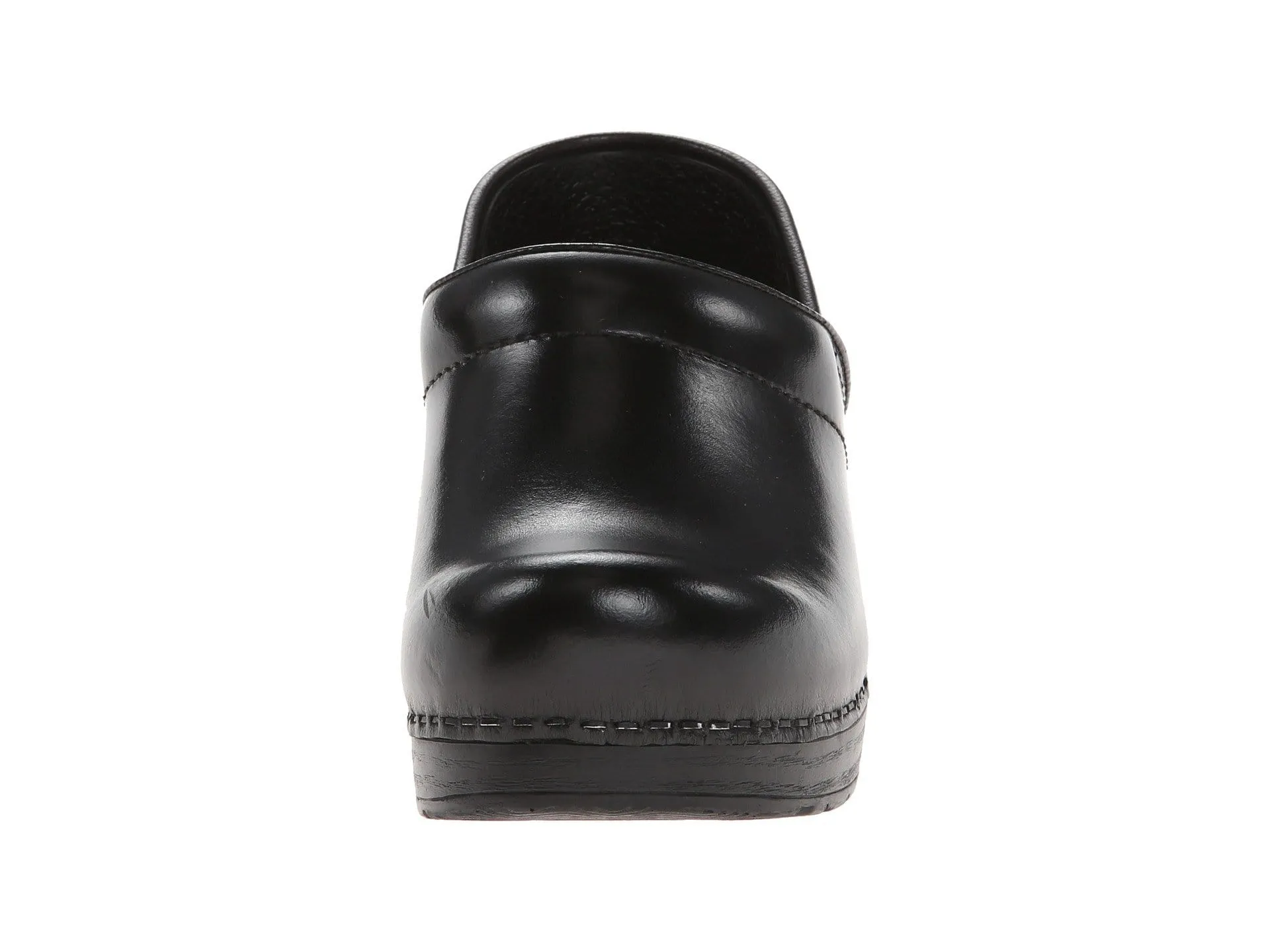 DANSKO Men's Professional Black Cabrio Leather Clogs