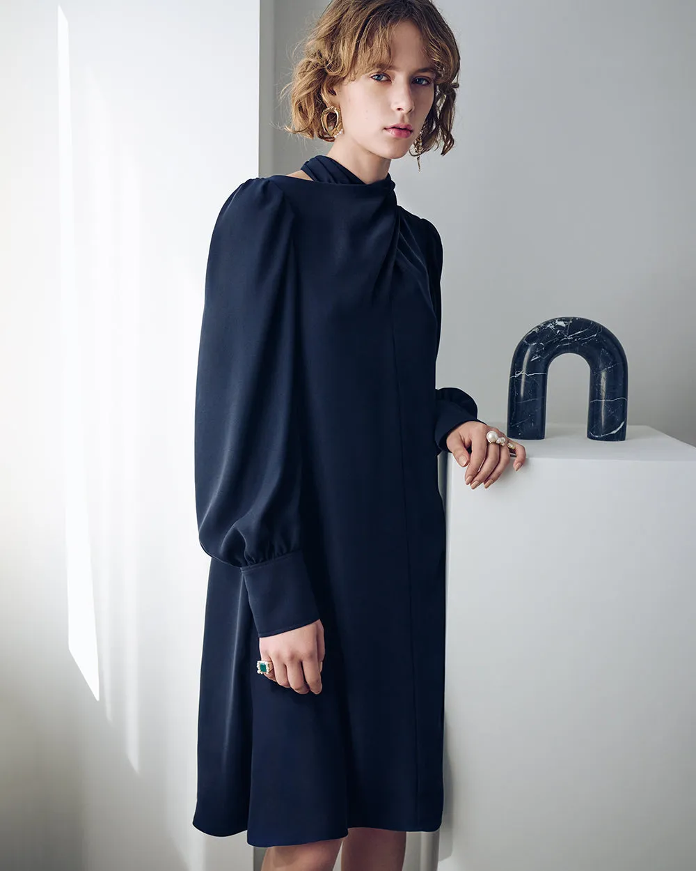 Dark Navy Lewitt Dress