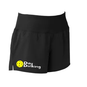 Day Dinking (Pickleball Colors Purple Rainbow White Yellow Red) | Women's Pickleball Shorts