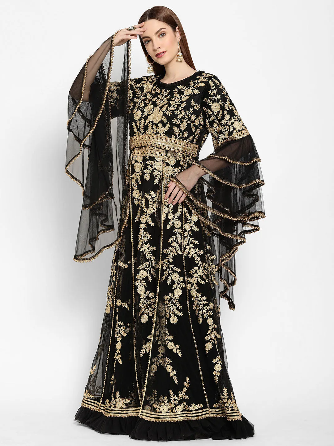 Designer Caftan Traditional Khaleeji Thobe