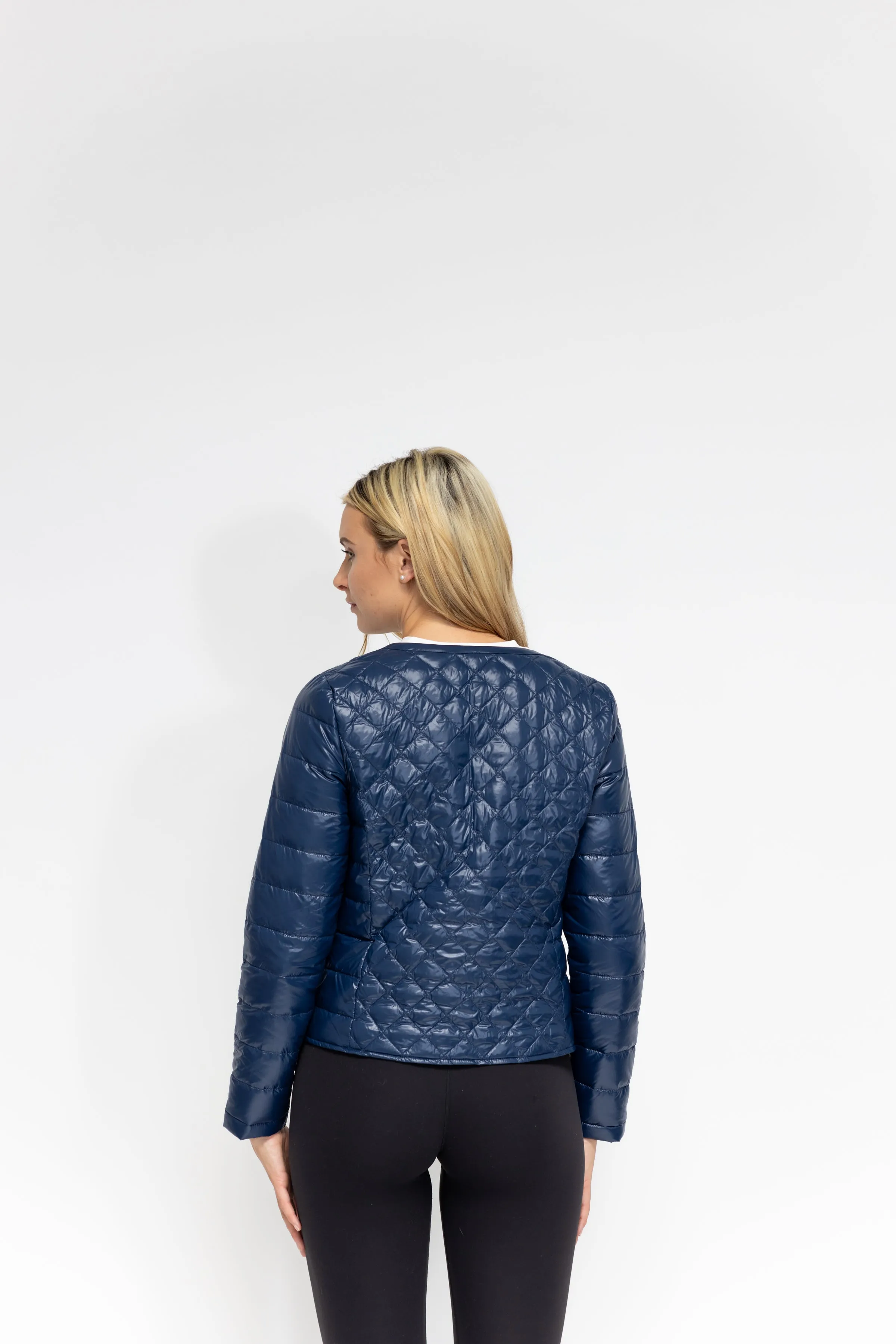 Diamond Quilted Travel Jacket