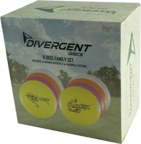 Divergent 8 Disc Family Set