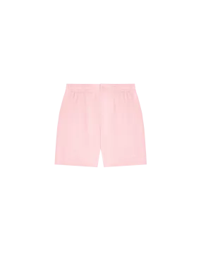 DNA Aloe Linen Mid Length Shorts—magnolia pink