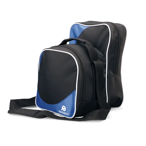 Ebonite Compact Single Tote Bowling Bag Blue