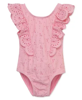 Eyelet Infant Swimsuit (6M-24M)