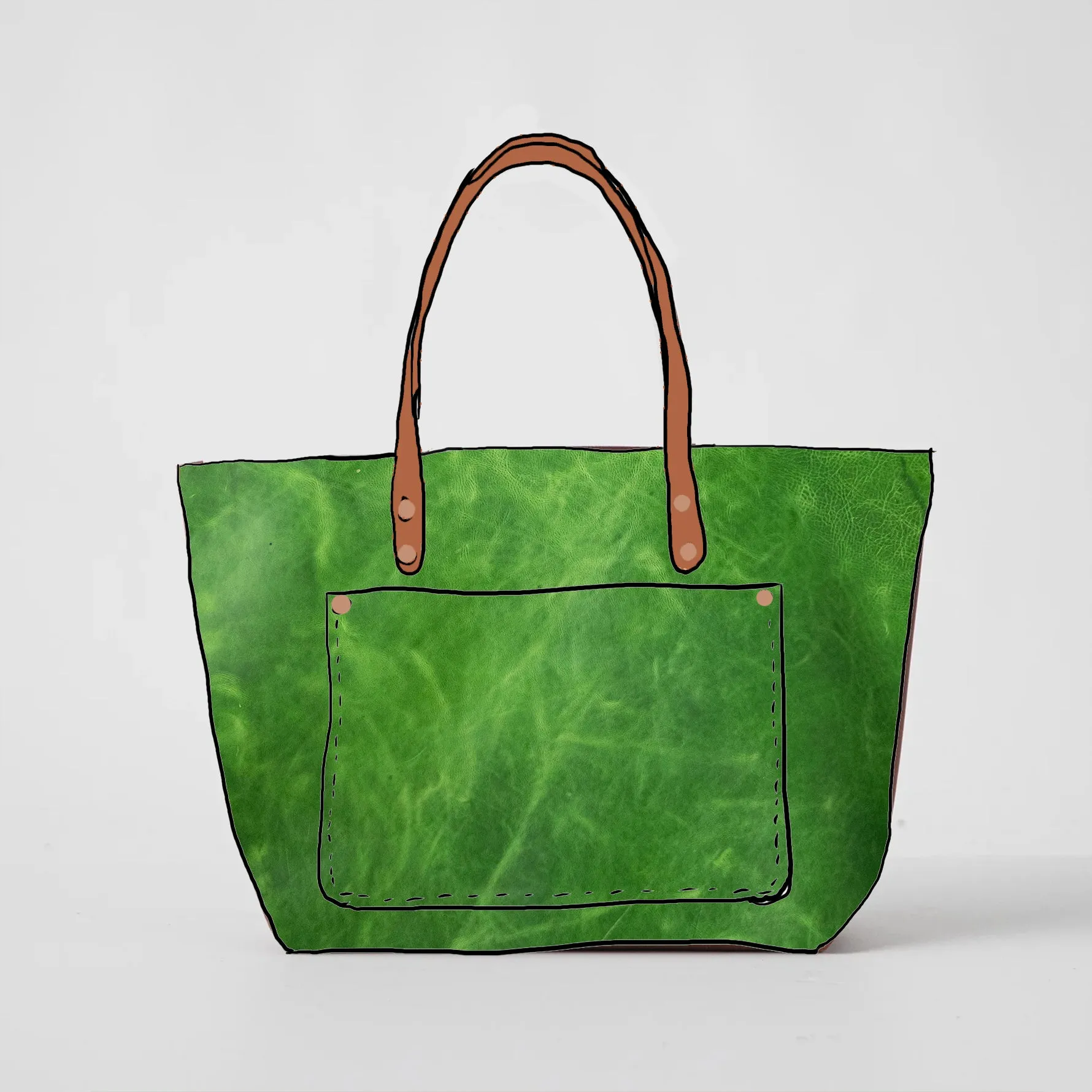 Fern Kodiak Market Tote