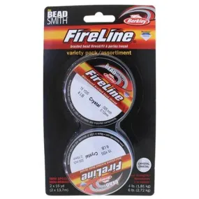 Fireline 2pk 4 & 6 lb  15 yds per spool