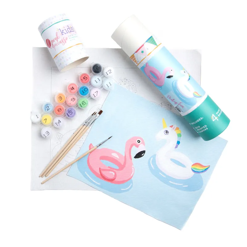 Floating Fun Paint-by-Numbers by Pink Picasso Kits