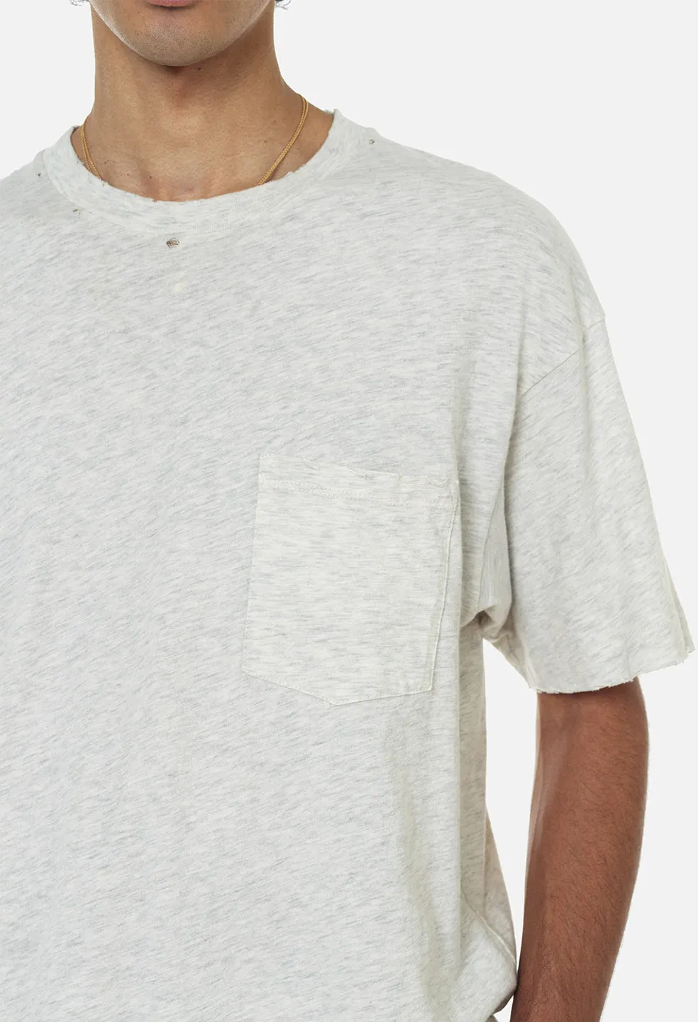 Folsom Pocket Tee / Vintage Heather Grey